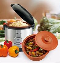 VitaClay VF7700-8 Chef Gourmet 8-Cup Rice and Slow Cooker