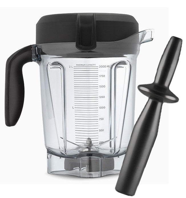 Vitamix Low Profile 64 ounce 2 litre Container with Tamper