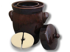 K&K Keramik 10 Liter German Fermenting Crock Pot