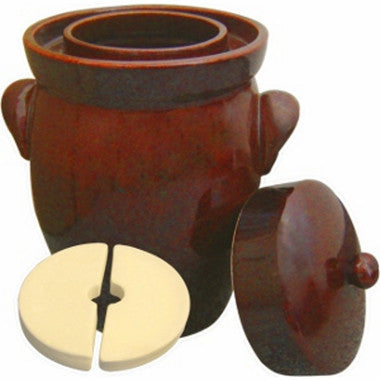 K&K Keramik 7 Liter German Fermenting Crock Pot